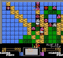 SDガンダムワールドガチャポン戦士スクランブルウォーズマップ